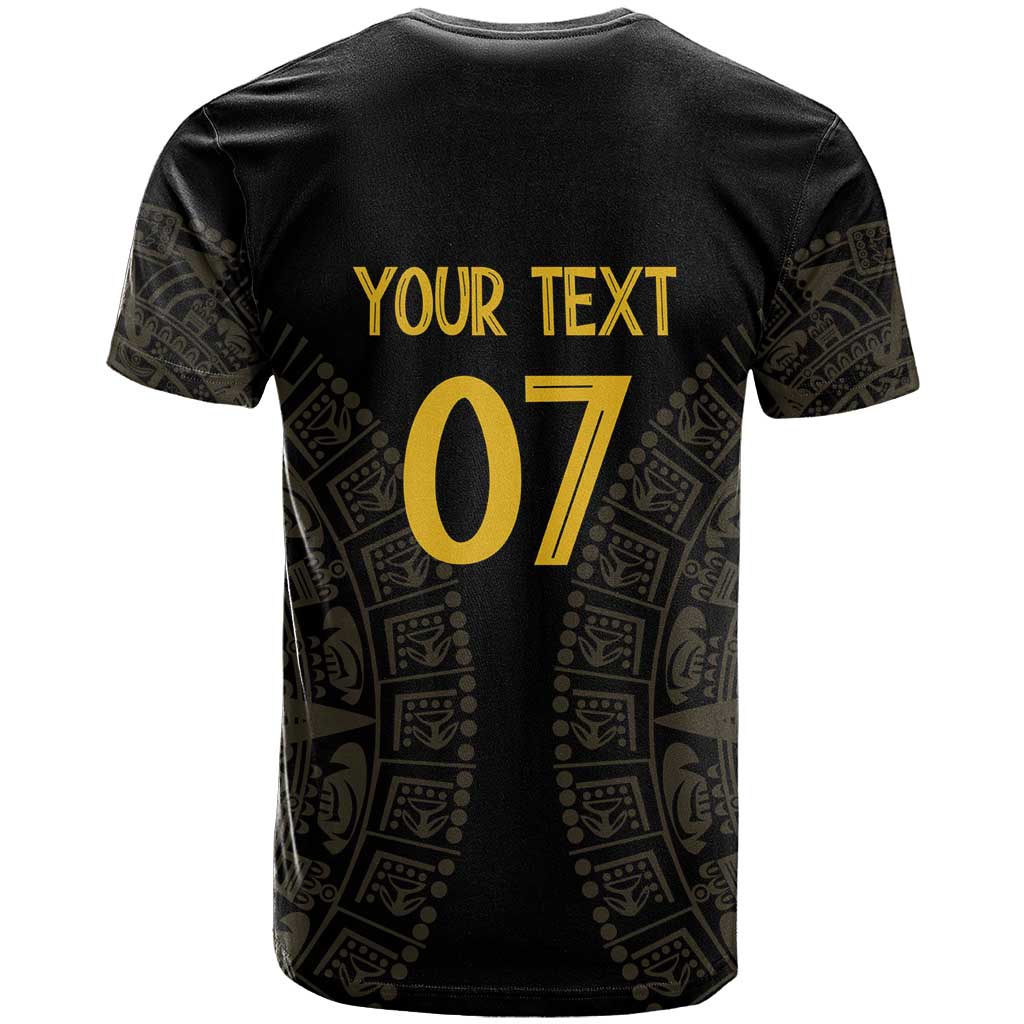 Mexico Football Custom T-Shirt Viva Mexicana Aztec Inspired Graphic Tee