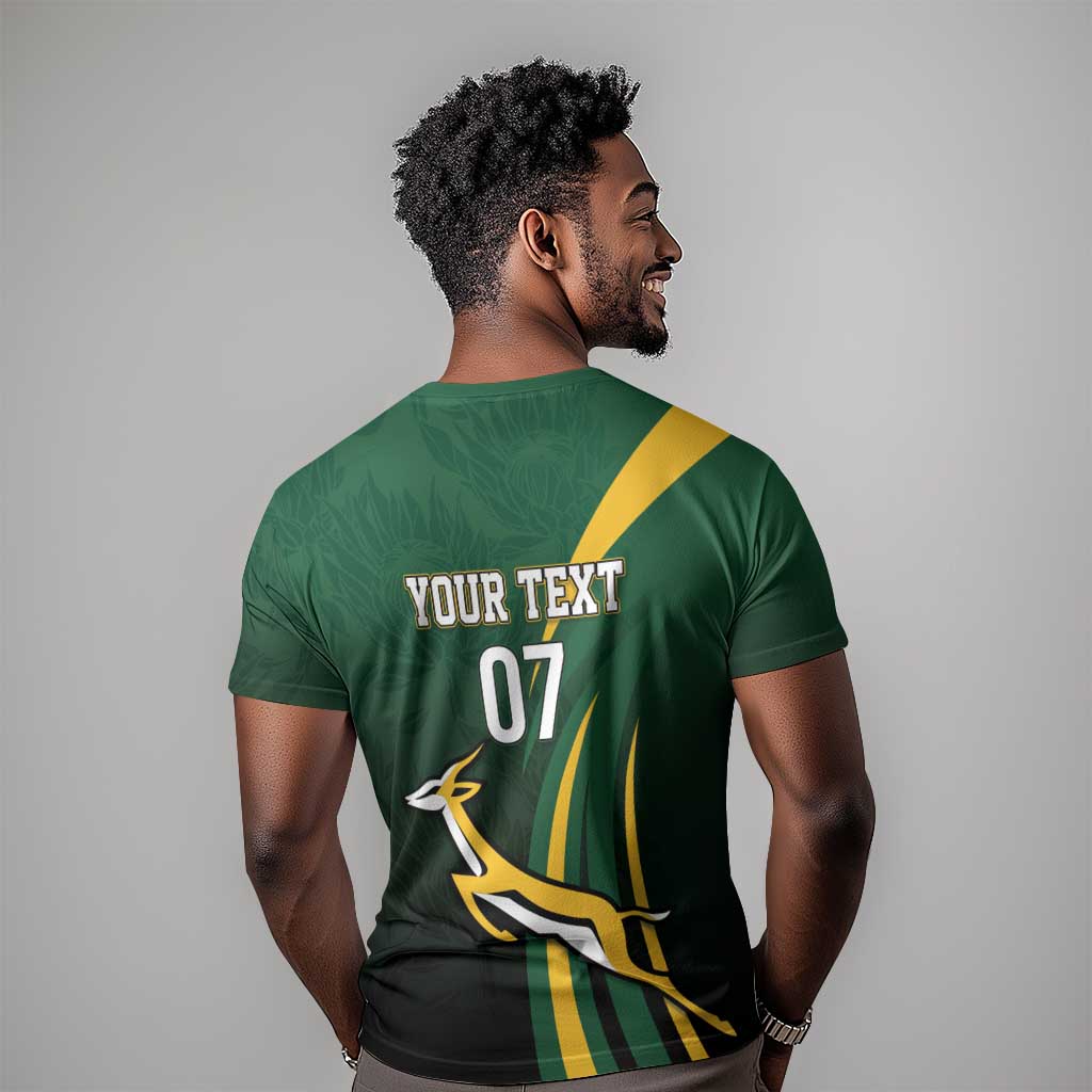 South Africa WC2026 Personalized T-Shirt Springboks Champion Graphic Tee