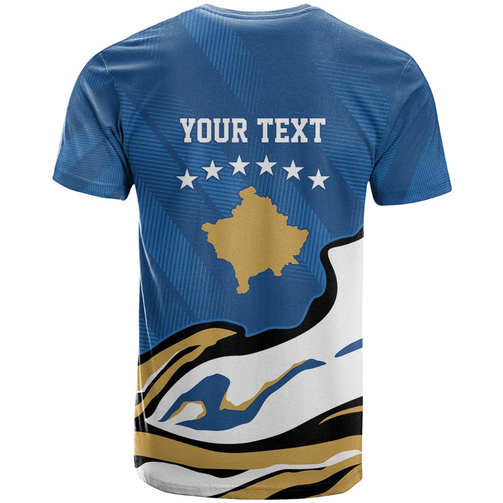 Personalized Kosova Nje Komb Nje Gjak T-Shirt Kosova 383 Independent Sice 2008 Graphic Tee