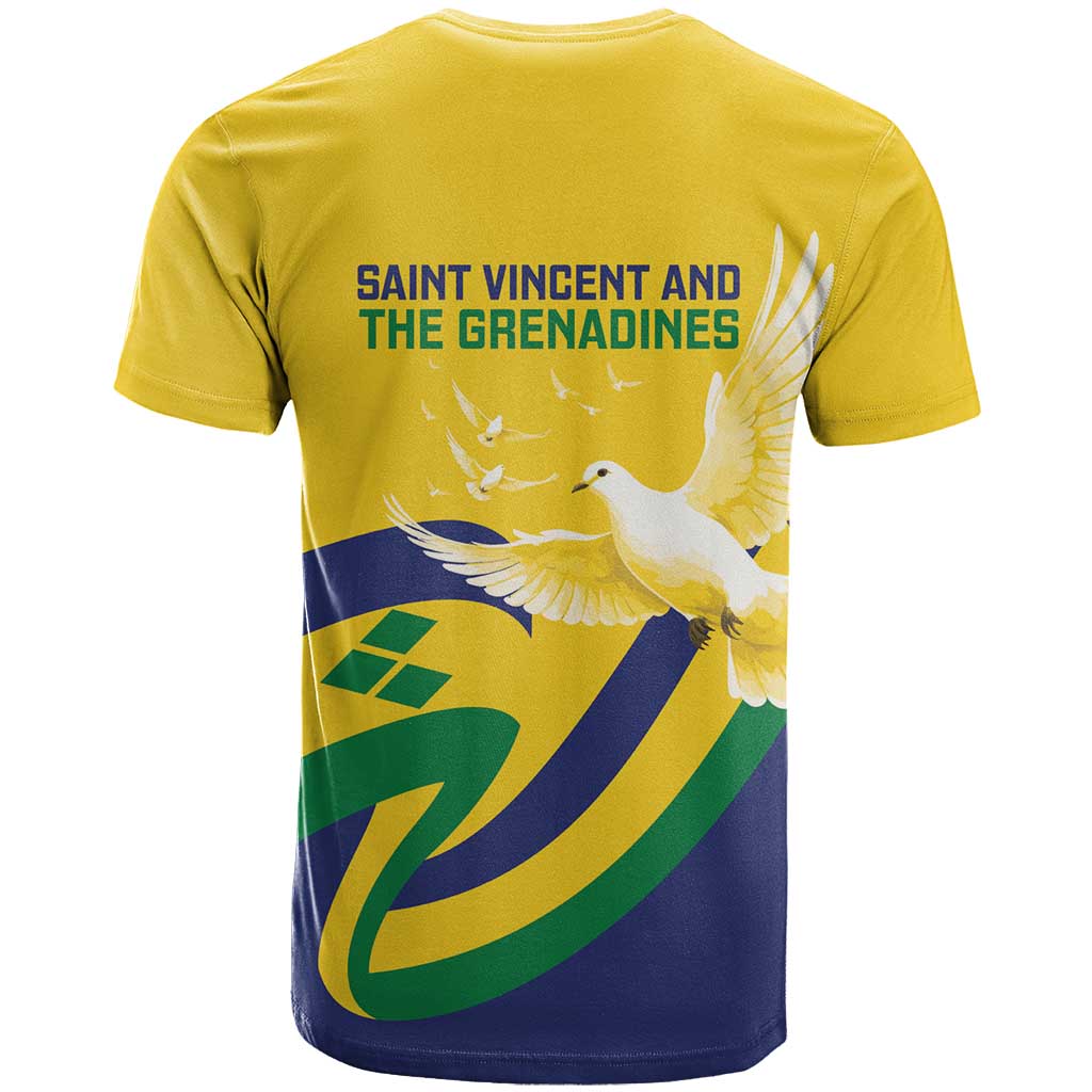 Saint Vincent and the Grenadines T-Shirt Gratitude to the Land Pride Since 1979 Graphic Tee