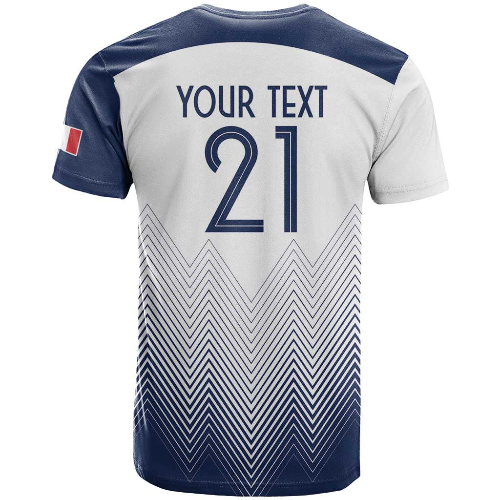 Custom France Rugby T-Shirt Summer Paris 2024 Graphic Tee