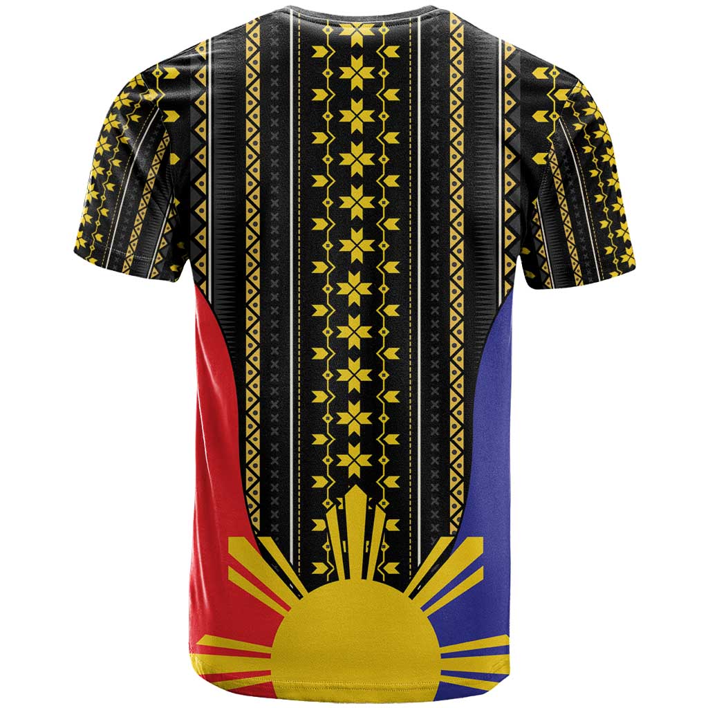 Afro Pinoy Blackapino Half Black Filipino T-Shirt Graphic Tee