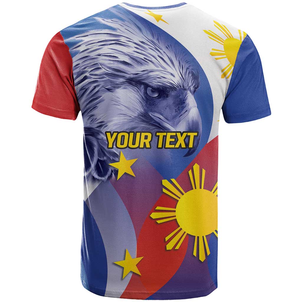 Personalized Philippines Eagle Week T-Shirt Filipino Eagle with Flag Motif Graphic Tee