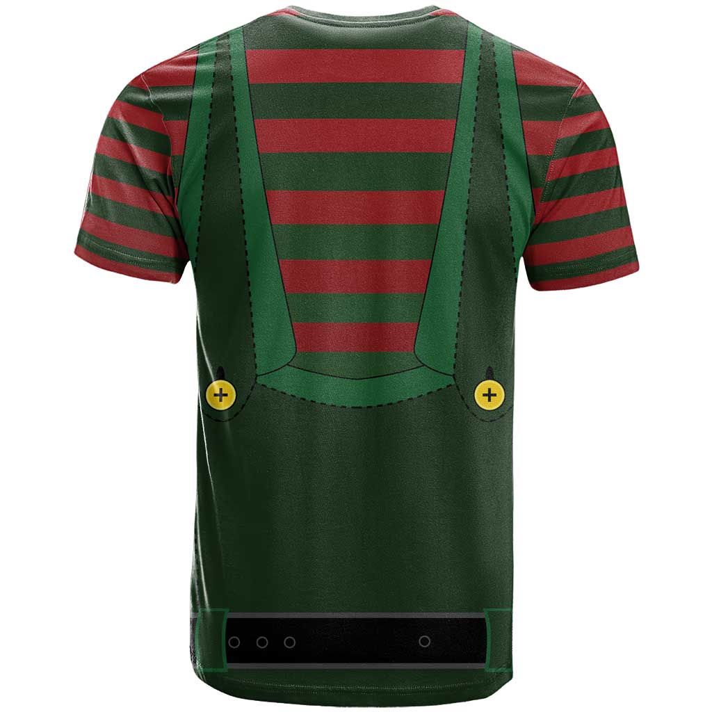 Christmas Elf Costume T-Shirt Santas Little Helper Outfit Graphic Tee
