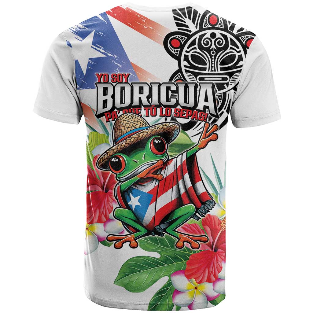 Puerto Rican Yo Soy Boricua T-Shirt Graphic Tee