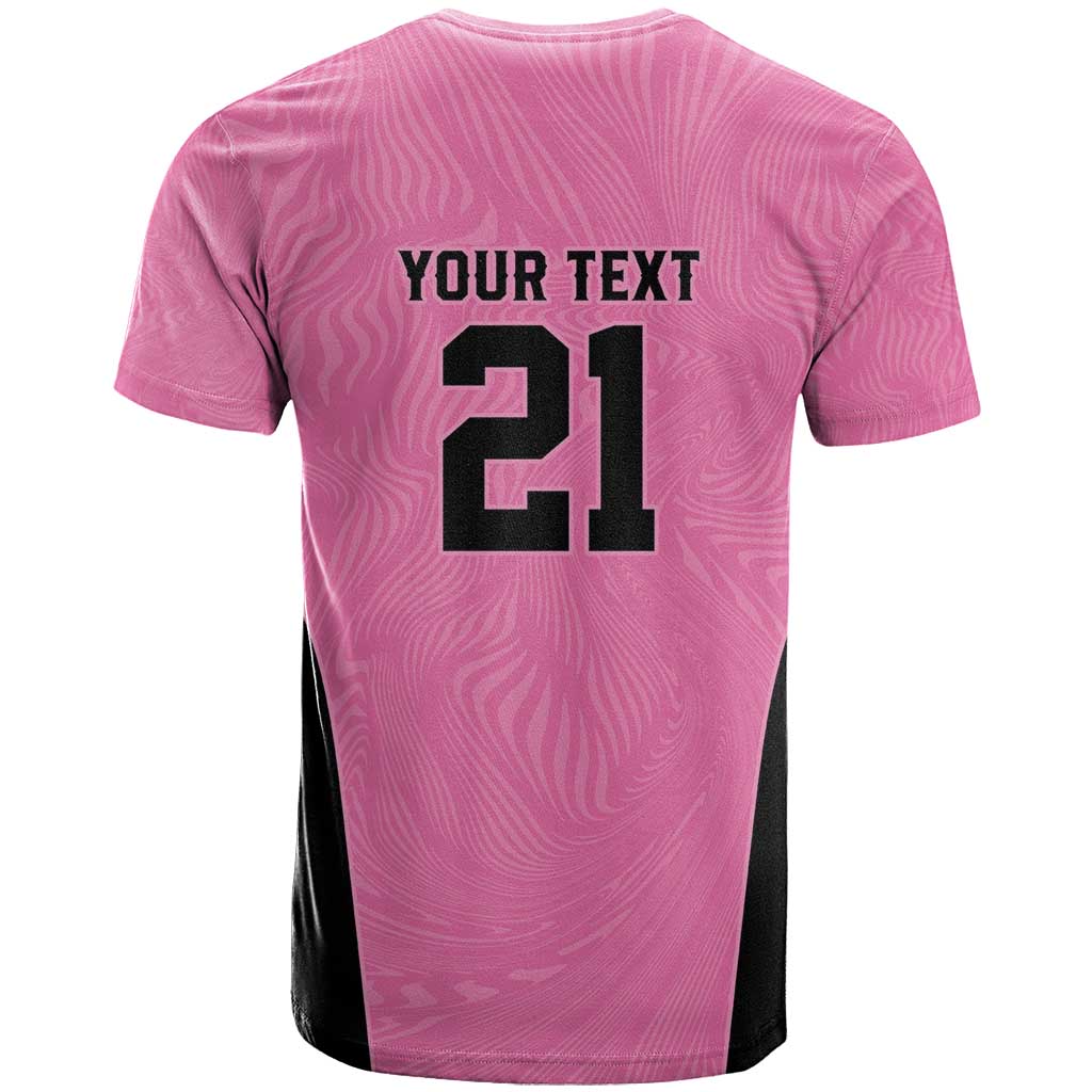 Bermuda Cricket Custom T-Shirt Quo Fata Ferunt Sporty Graphic Tee