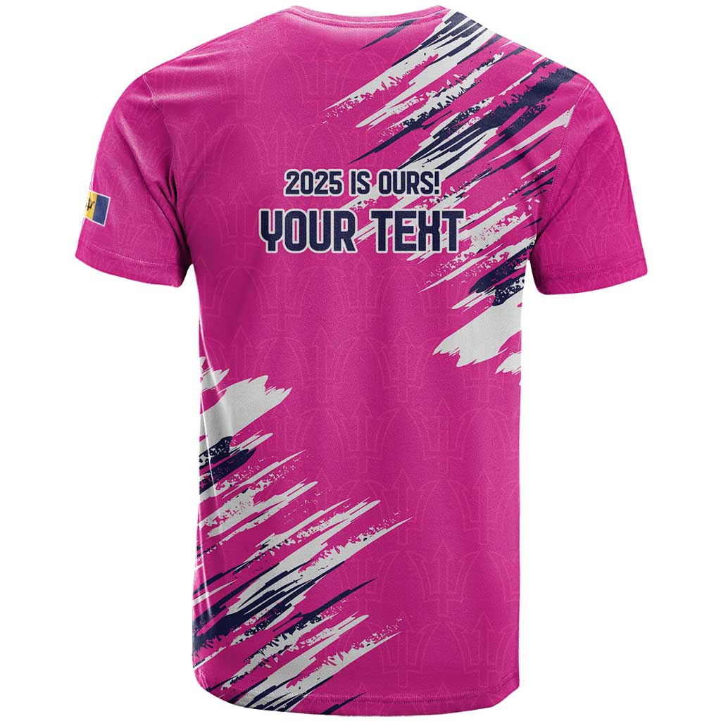 Caribbean Cricket Barbados Personalized T-Shirt Make It Three 2025 is Ours Graphic Tee