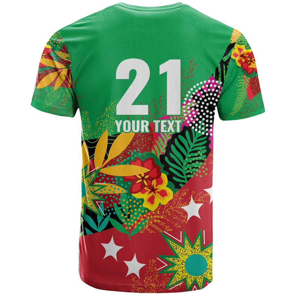 Custom Caribbean Cricket St Kitts and Nevis T-Shirt Patriots Reign 2025 Graphic Tee