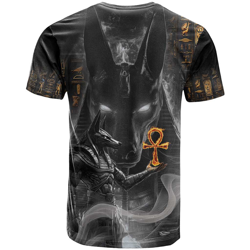 Mythical Anubis T-Shirt The Egyptian God of Death Graphic Tee