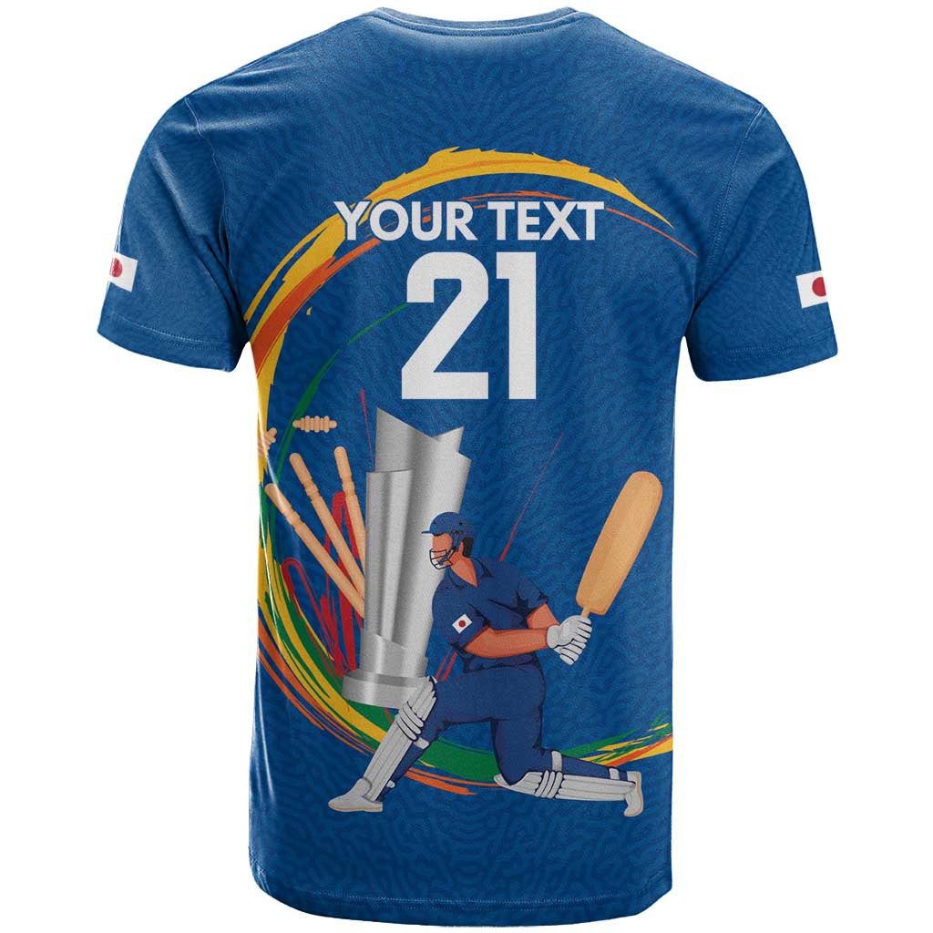 Custom Cricket Japan East Asia-Pacific T-Shirt Japan Momentum Unleashed Graphic Tee