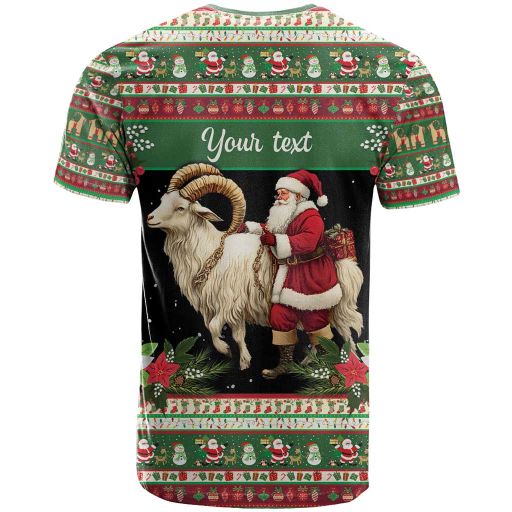 Yule Goat Personalized T-Shirt Scandanavian Mythology Graphic Tee