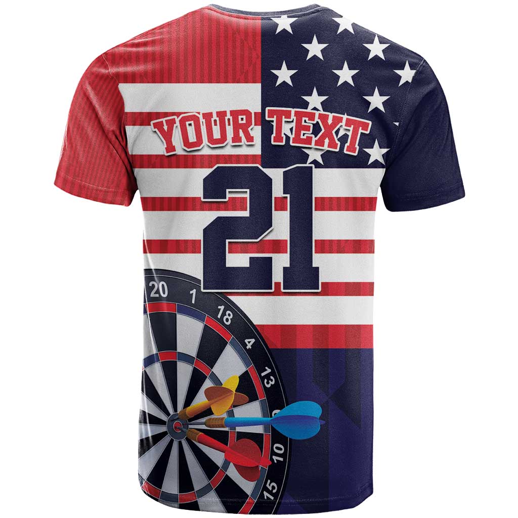 United States Dart Custom T-Shirt One For All Graphic Tee