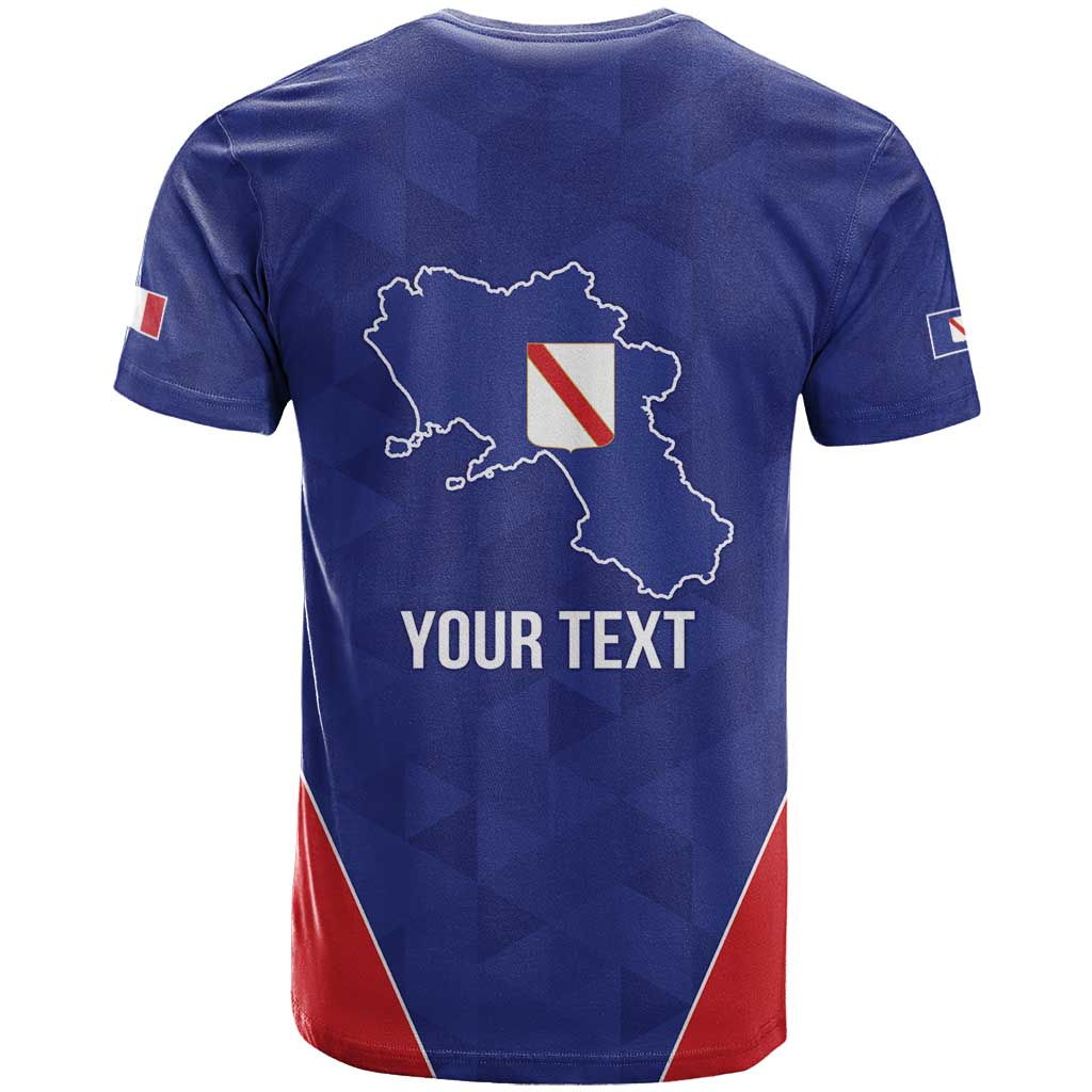 Personalized Italy Campania T-Shirt Inspiration Flags Style Graphic Tee
