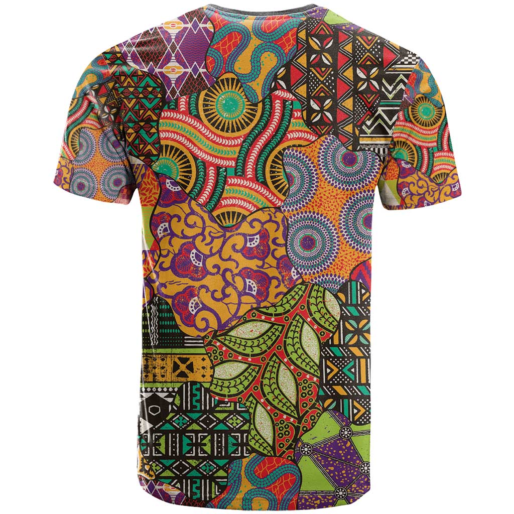 Traditional Ethnic African Vintage Motifs T-Shirt Graphic Tee