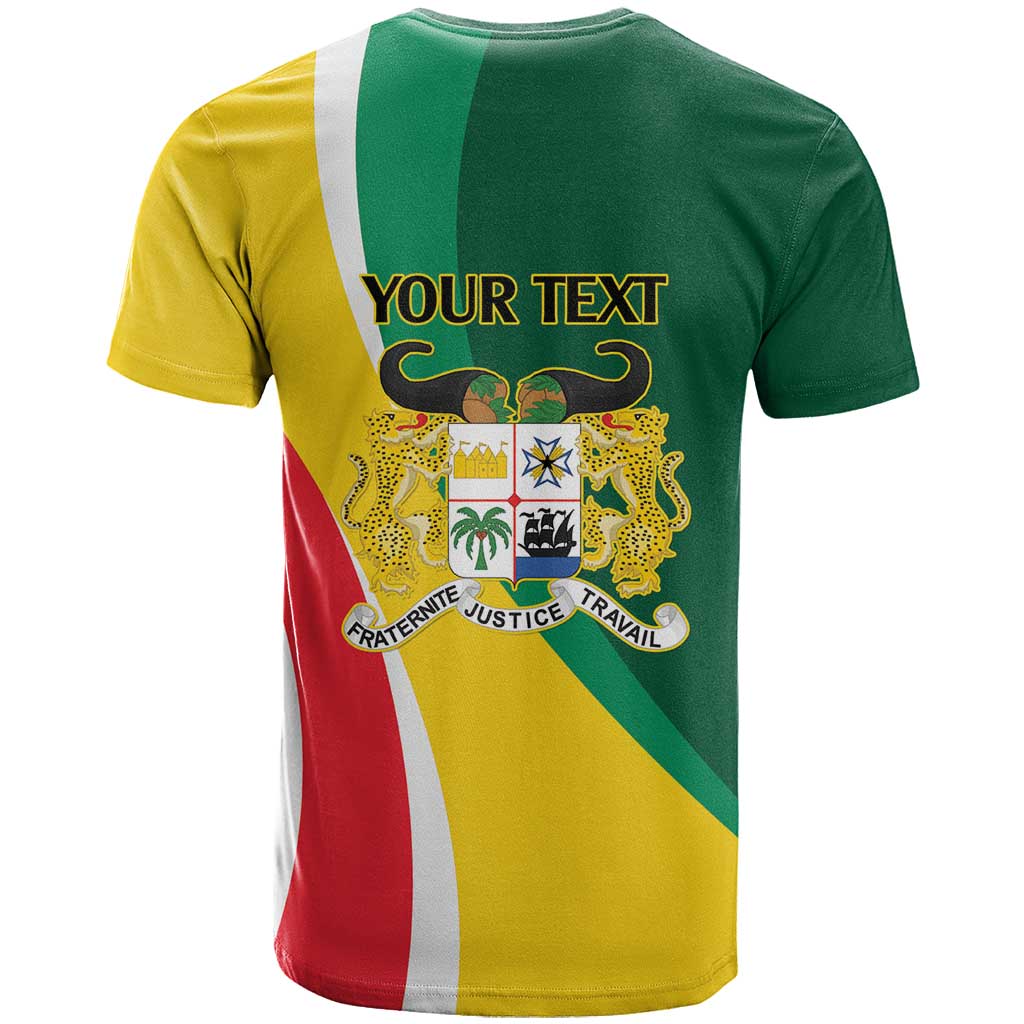 Benin Independence Day Personalized T-Shirt Since 1960 Fraternite Justice Travail Graphic Tee