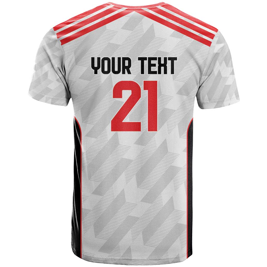 Custom UAE Football T-Shirt The Whites Concept 19-2020 Graphic Tee