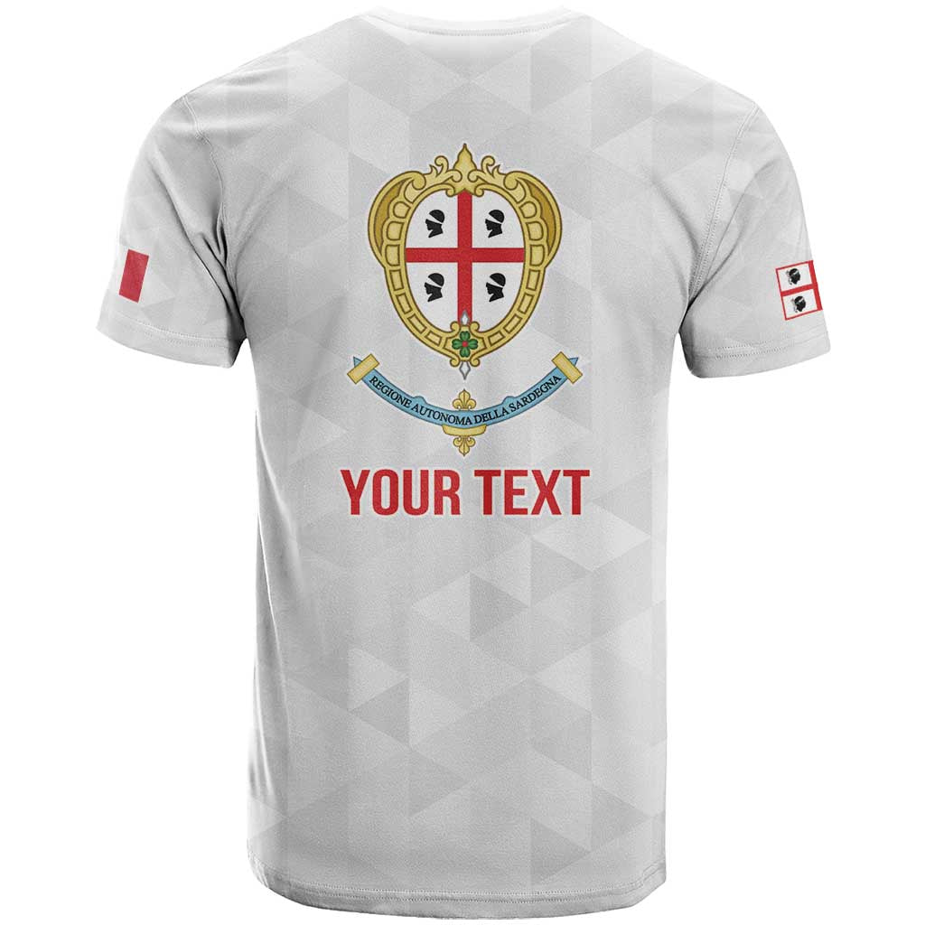 Personalized Italy Sardinia T-Shirt Inspiration Flags Style Graphic Tee