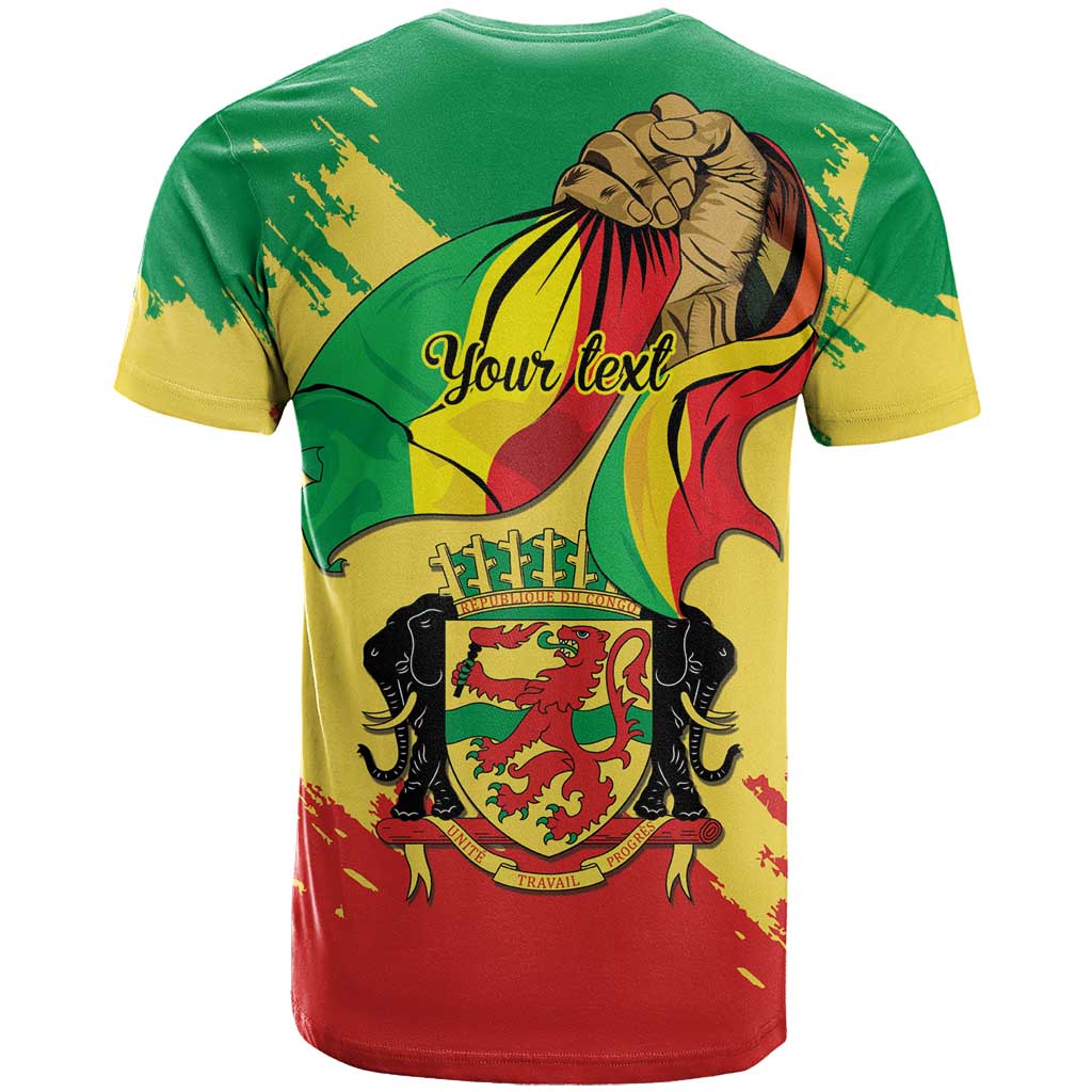 Republic of The Congo Independence Day Personalized T-Shirt Congo-Brazzaville Since 1960 Graphic Tee