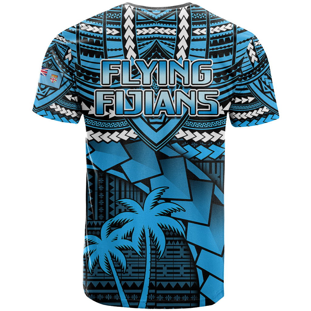 Fiji Rugby T-Shirt Go Fijian Tapa Arty with World Cup Vibe Graphic Tee