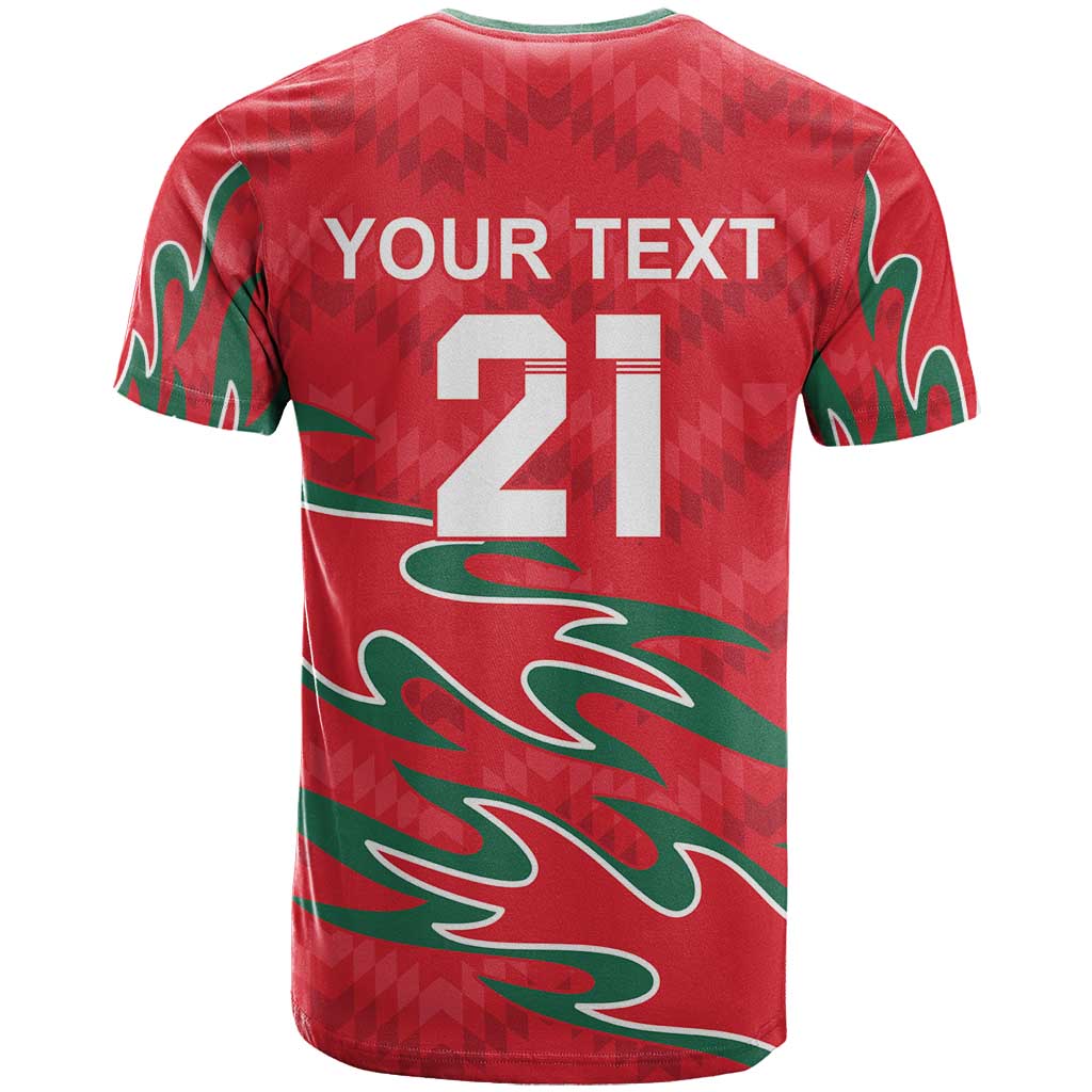 Custom Oman Cricket T-Shirt 2016 Vintage Away Retro Graphic Tee
