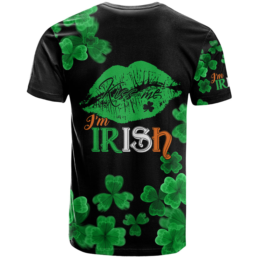 Kiss Me Im Irish St Patricks Day T-Shirt Graphic Tee
