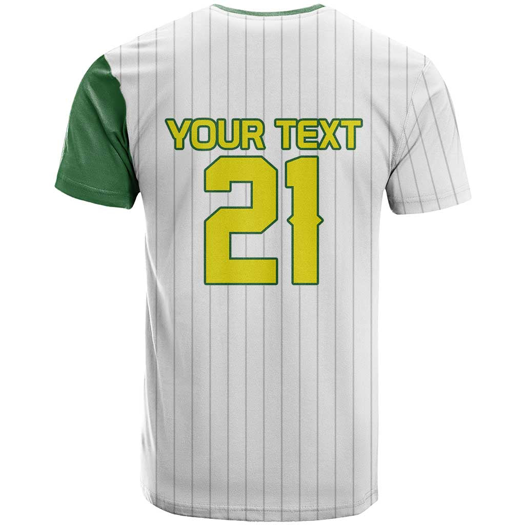 Custom Dripping Baseball Australia T-Shirt Graphic Tee