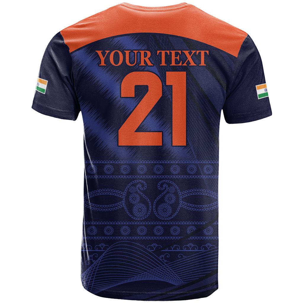 India Cricket World Cup 2024 T-Shirt Men In Blue Make Champions Graphic Tee