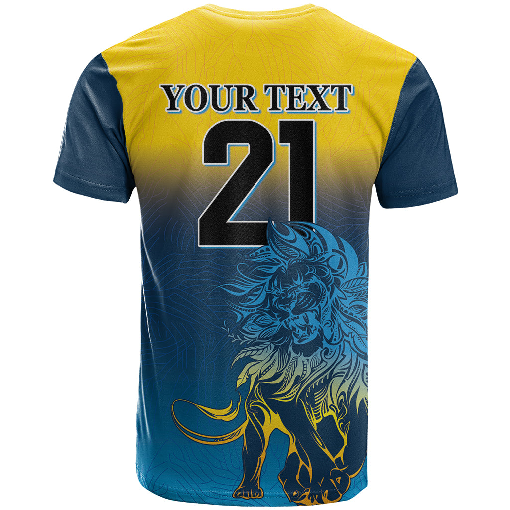 Sri Lanka T-Shirt With Lions Version Graphic Tee