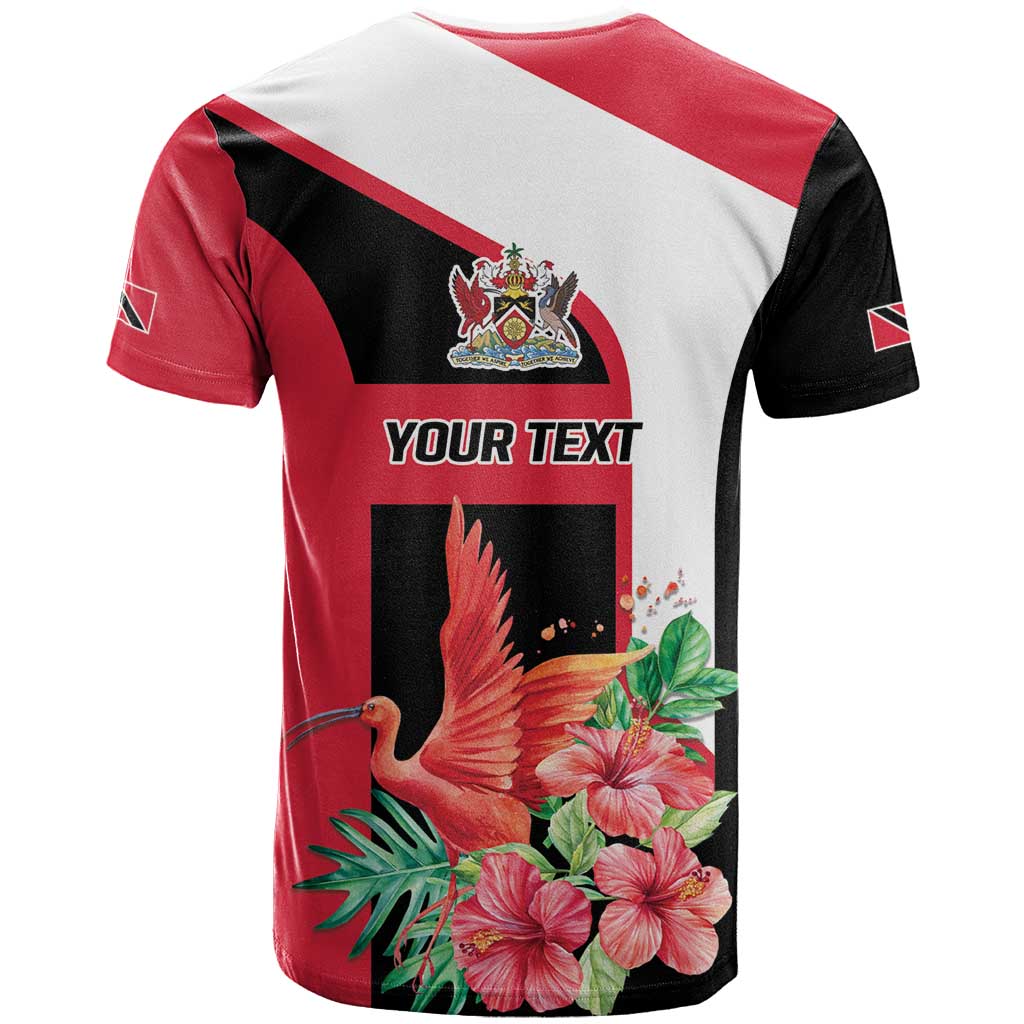 Trinidad and Tobago Personalized T-Shirt Scarlet Ibis Tropical Graphic Tee