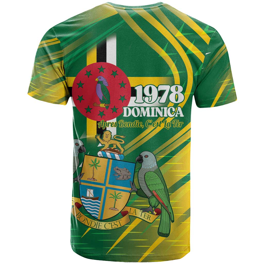 Dominica Independence Day T-Shirt 3 November Coat Of Arms Graphic Tee