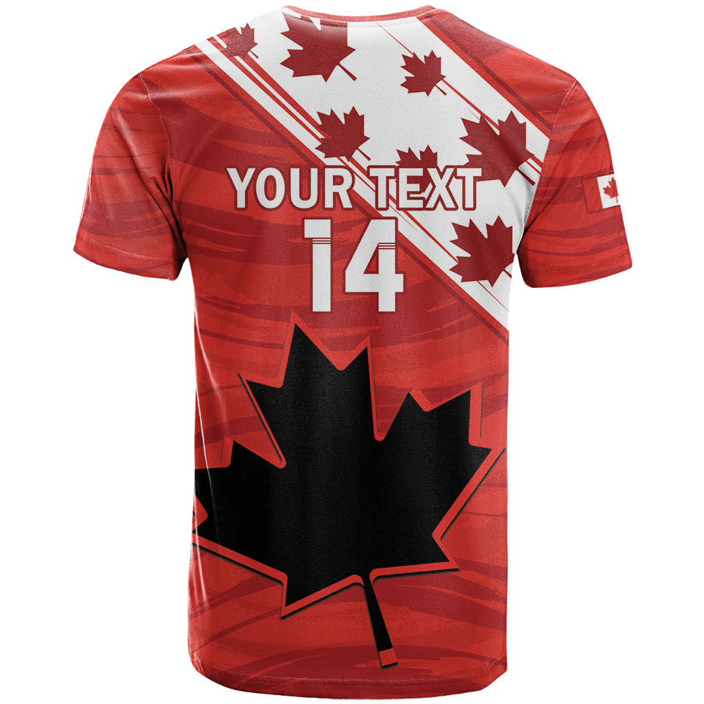 Custom Canada Rugby T-Shirt 2024 Pacific Go Canucks Graphic Tee