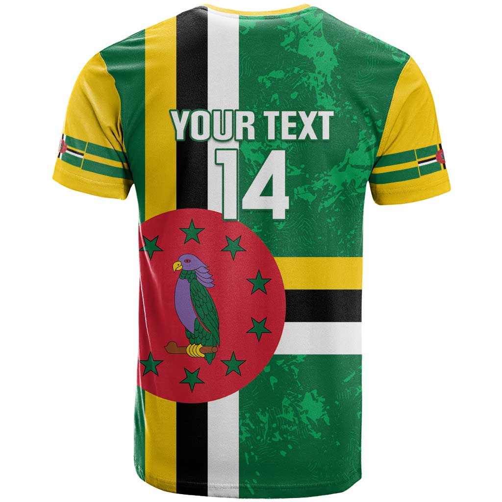 Custom Dominica Football T-Shirt 2025 Go Dominik Graphic Tee