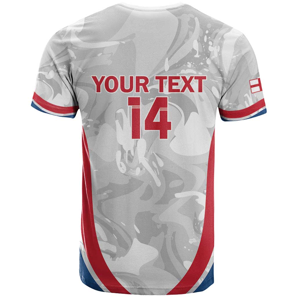 Custom England Darts T-Shirt Go Champions Grunge Marble Style Graphic Tee
