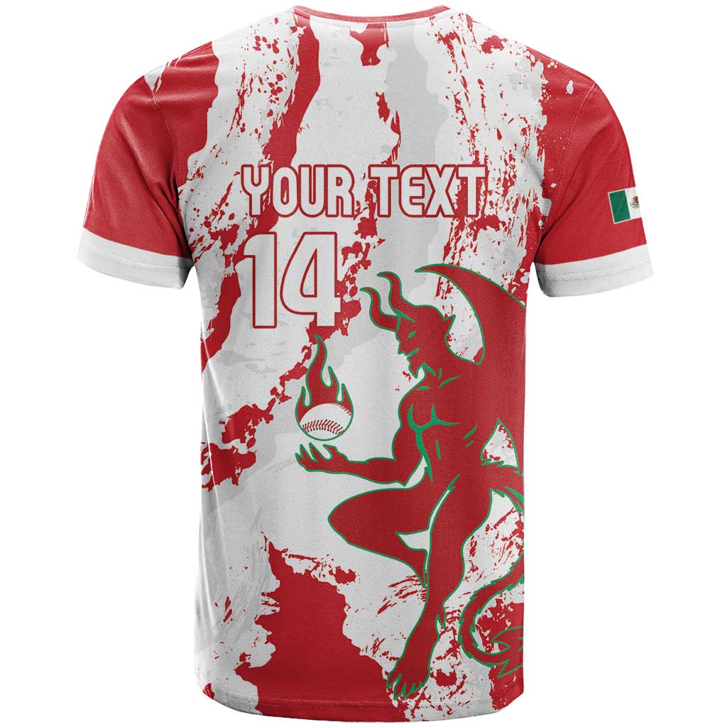Diablos Rojos 2025 Baseball Custom T-Shirt Come On Mexico Graphic Tee