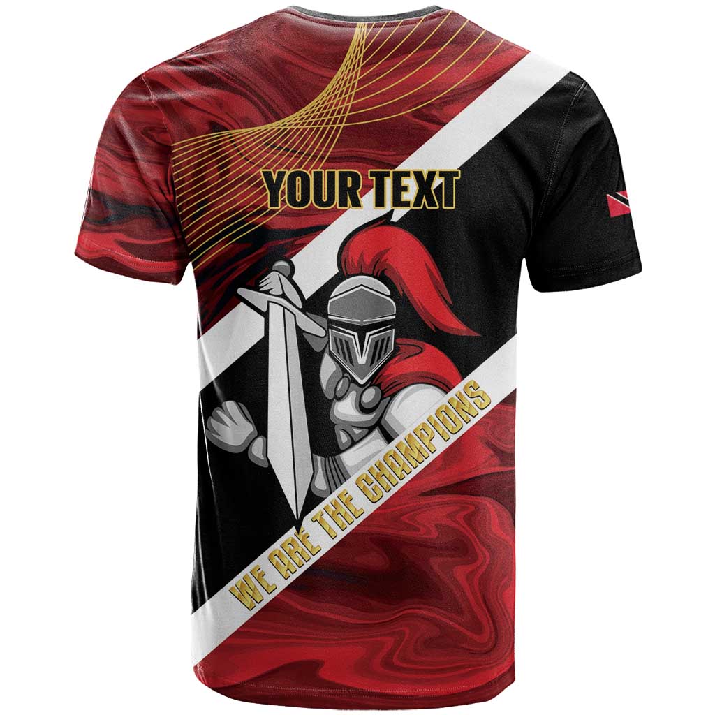 Trinidad and Tobago Cricket Personalized T-Shirt Trinbago Knight Riders Champions Trophy Graphic Tee
