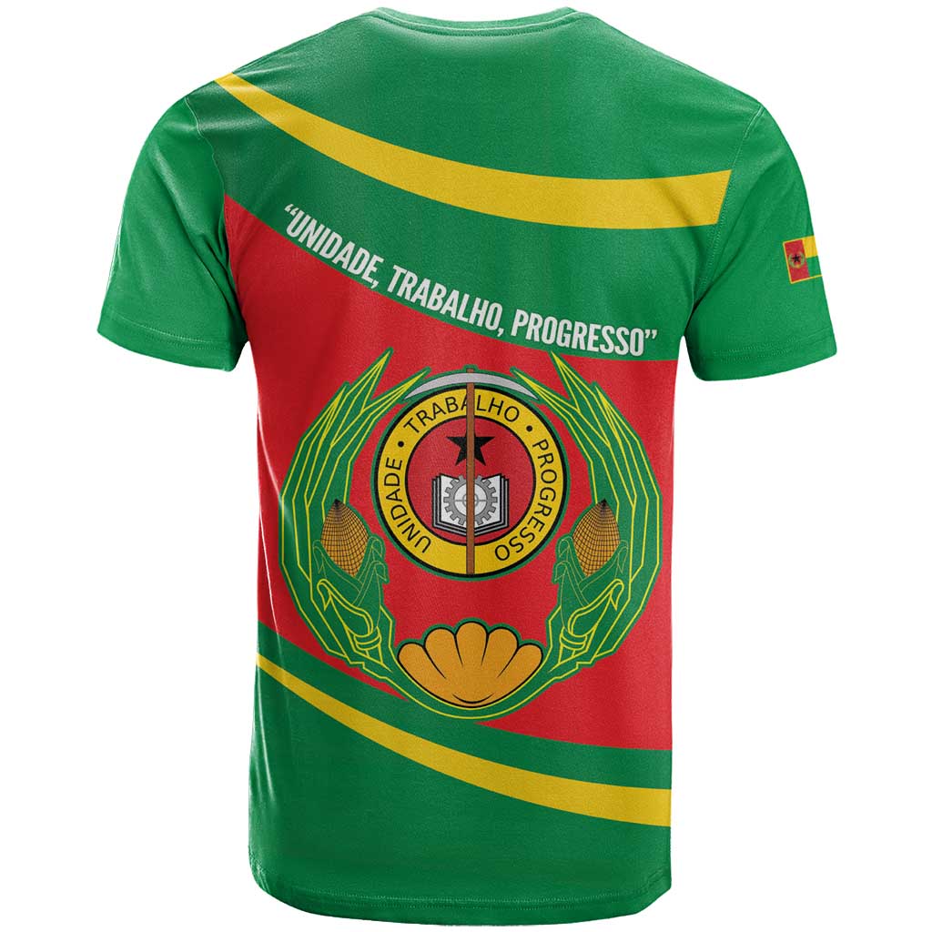 Cape Verde 1975-1992 T-Shirt Unidade Trabalho Progresso Graphic Tee
