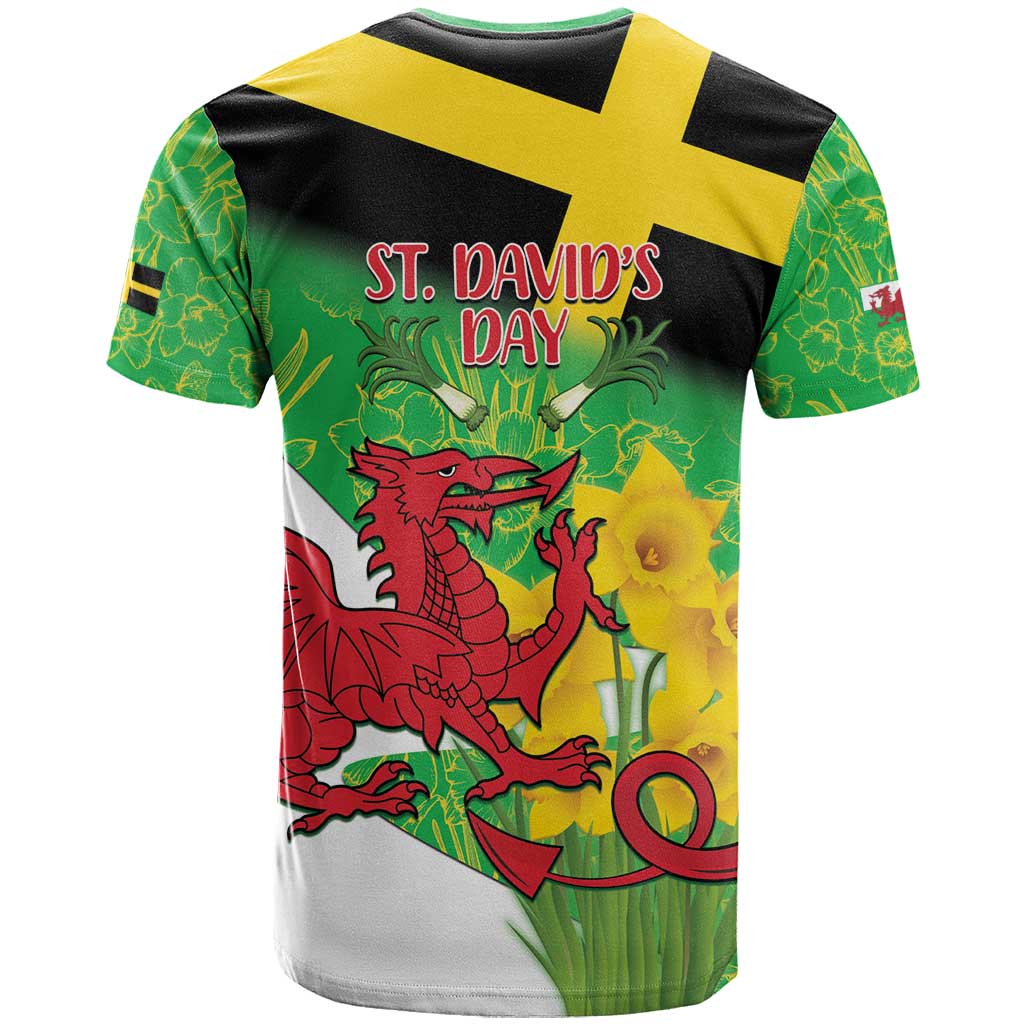 Wales Saint David's Day T-Shirt Welsh Dragon Dydd Gwyl Dewi Hapus! Graphic Tee