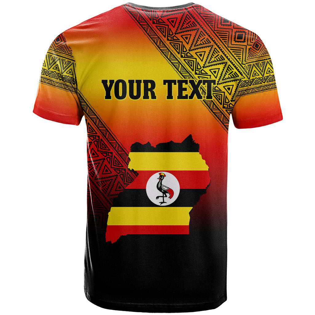 Personalised Uganda Independence Day T-Shirt Jamhuri ya Uganda Happy 61st Anniversary Graphic Tee