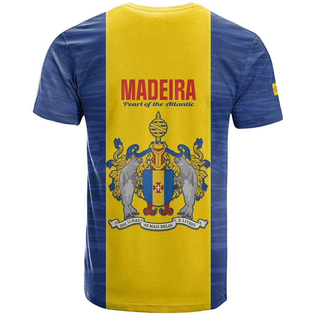 Madeira Day T-Shirt Pearl of the Atlantic Flag Style Graphic Tee