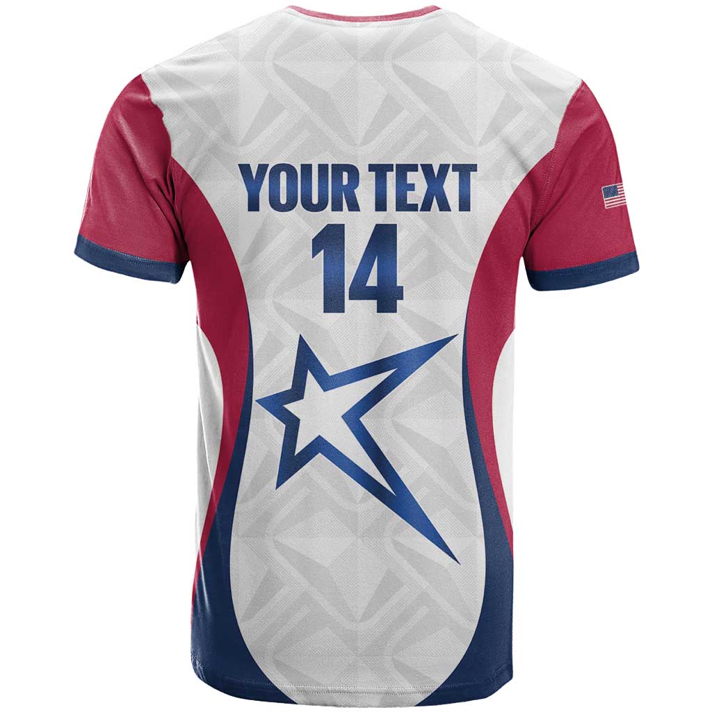 Custom United States Darts T-Shirt Come On USA Curve Style Graphic Tee