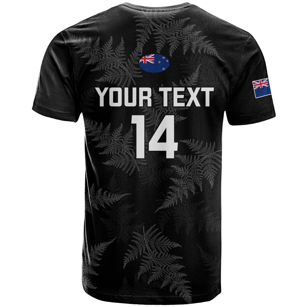Custom New Zealand Silver Fern Rugby T-Shirt Go Aotearoa Champions World Cup Graphic Tee