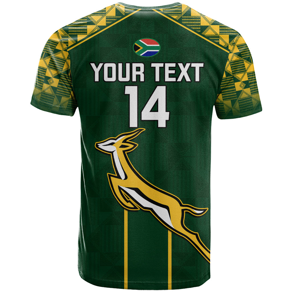 Custom South Africa Rugby T-Shirt Go Springboks World Cup Graphic Tee