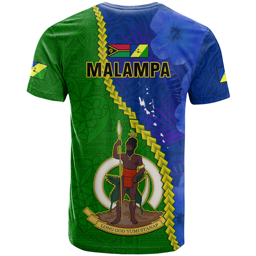 Vanuatu Malampa Province T-Shirt Turtle Sand Drawing Unique Tapa Pattern Graphic Tee
