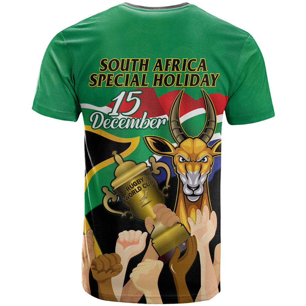 South Africa Special Holiday T-Shirt Springboks Champions Celebration Rugby Is My Soul Graphic Tee