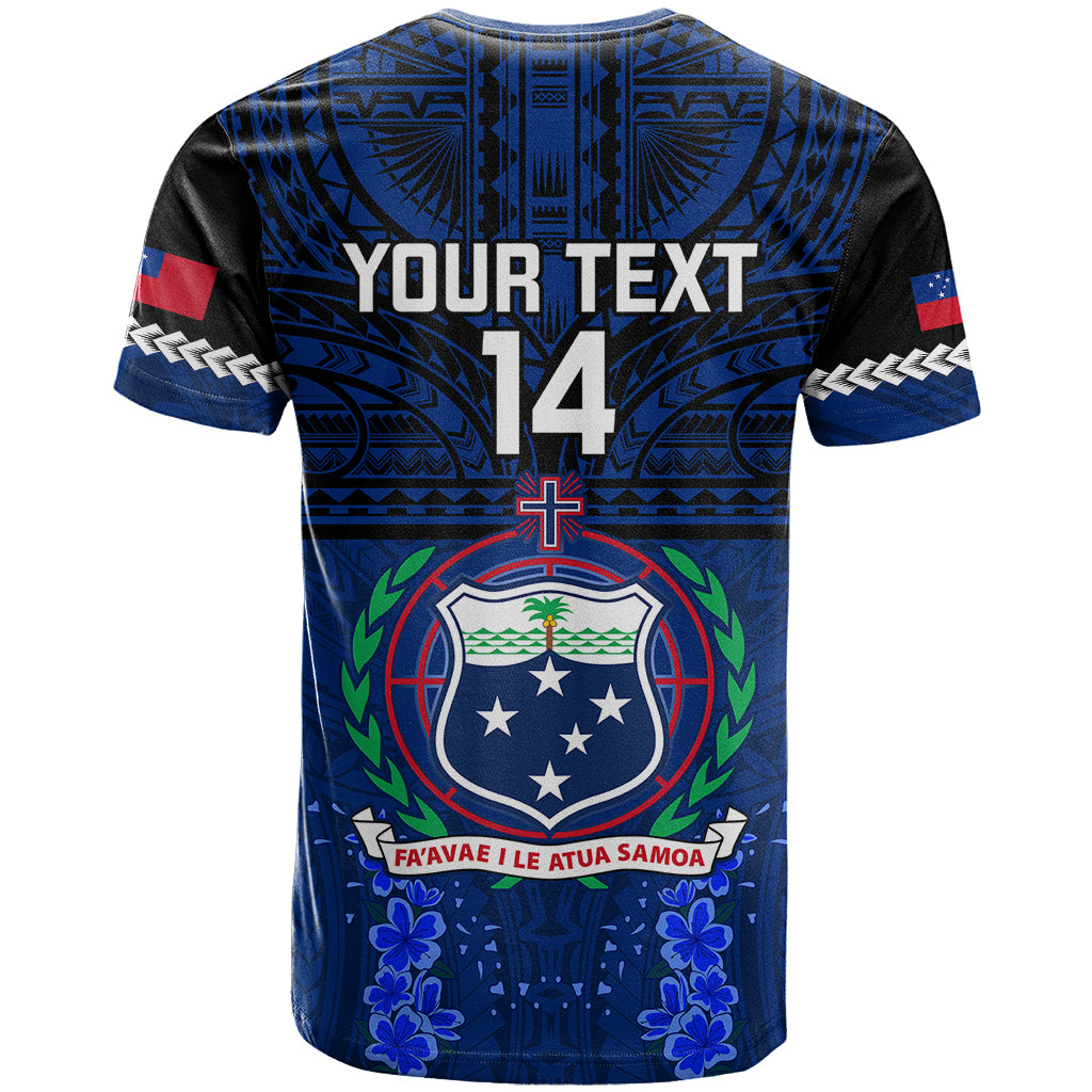 Custom Samoa Rugby T-Shirt World Cup Go Champions Manu Samoa Graphic Tee