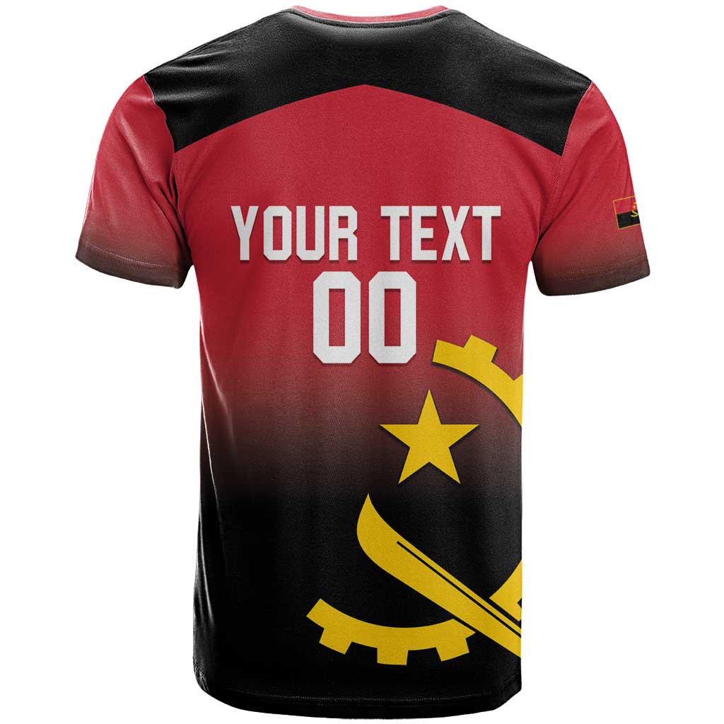 Angola Basketball Custom T-Shirt Go Champions Angolan Graphic Tee