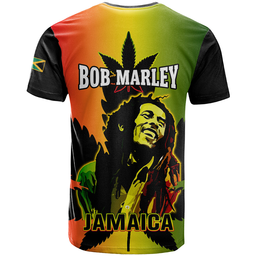 Jamaica Legend Bob T-Shirt The King Of Reggae Graphic Tee