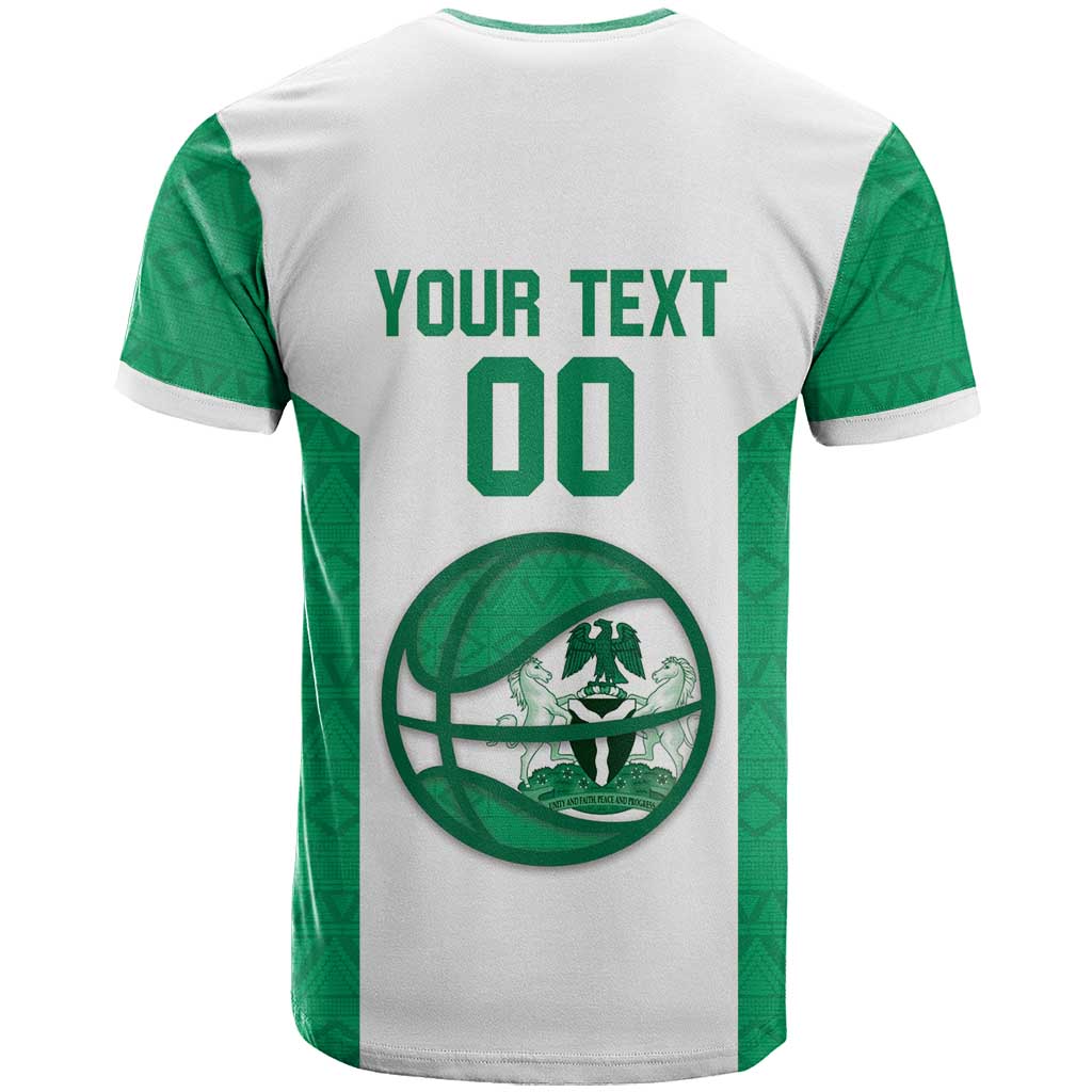 Nigeria Basketball Custom T-Shirt Come On Tigers Graphic Tee