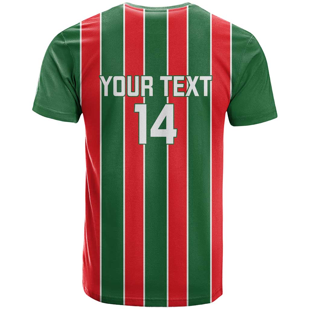 Robinhood Suriname Football Custom T-Shirt Go Geen Strijd Graphic Tee