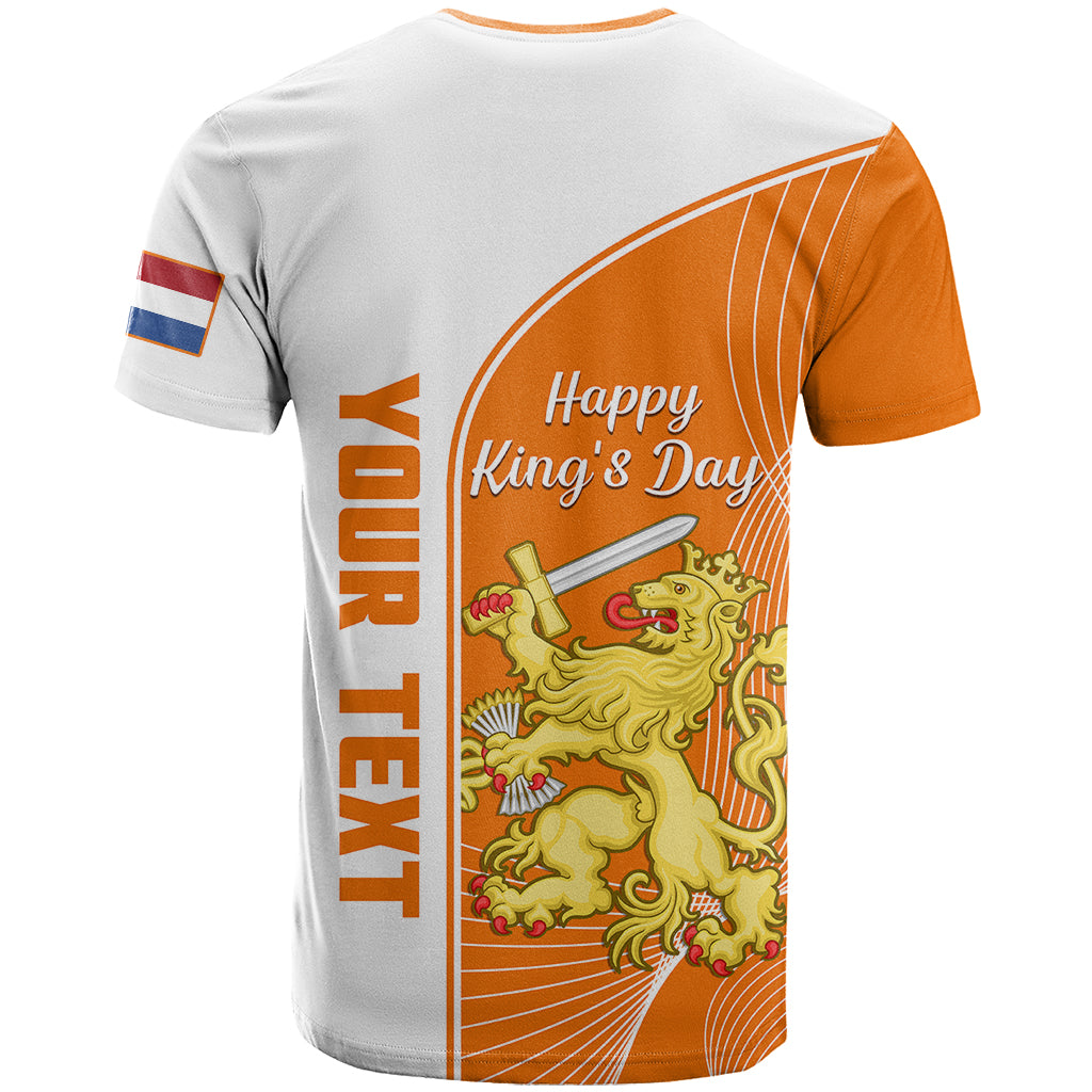 Custom Netherlands Kings Day T-Shirt Gelukkige Koningsdag Ver.01 Graphic Tee